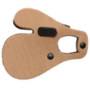 LEATHER TAB WITH FINGER SEPARATOR