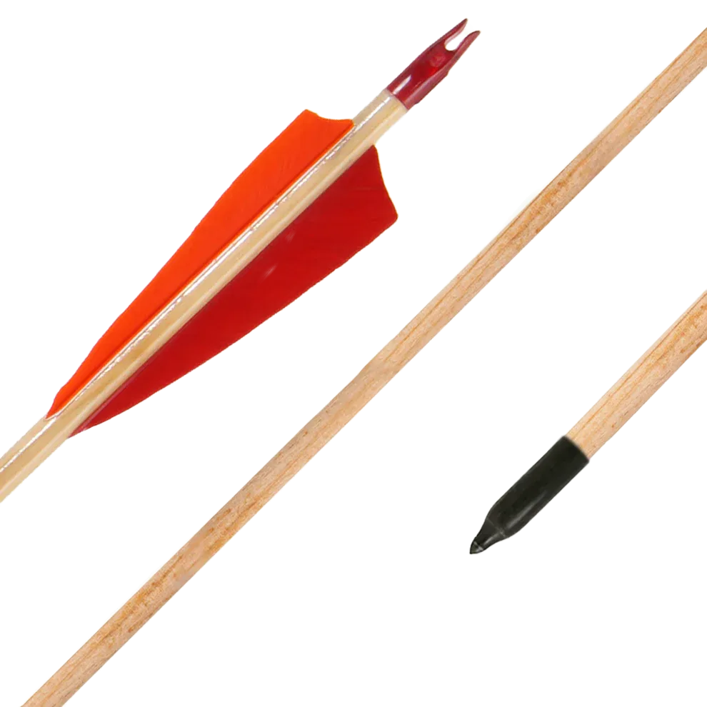 WOODEN ARROW SPRUCE WOOD