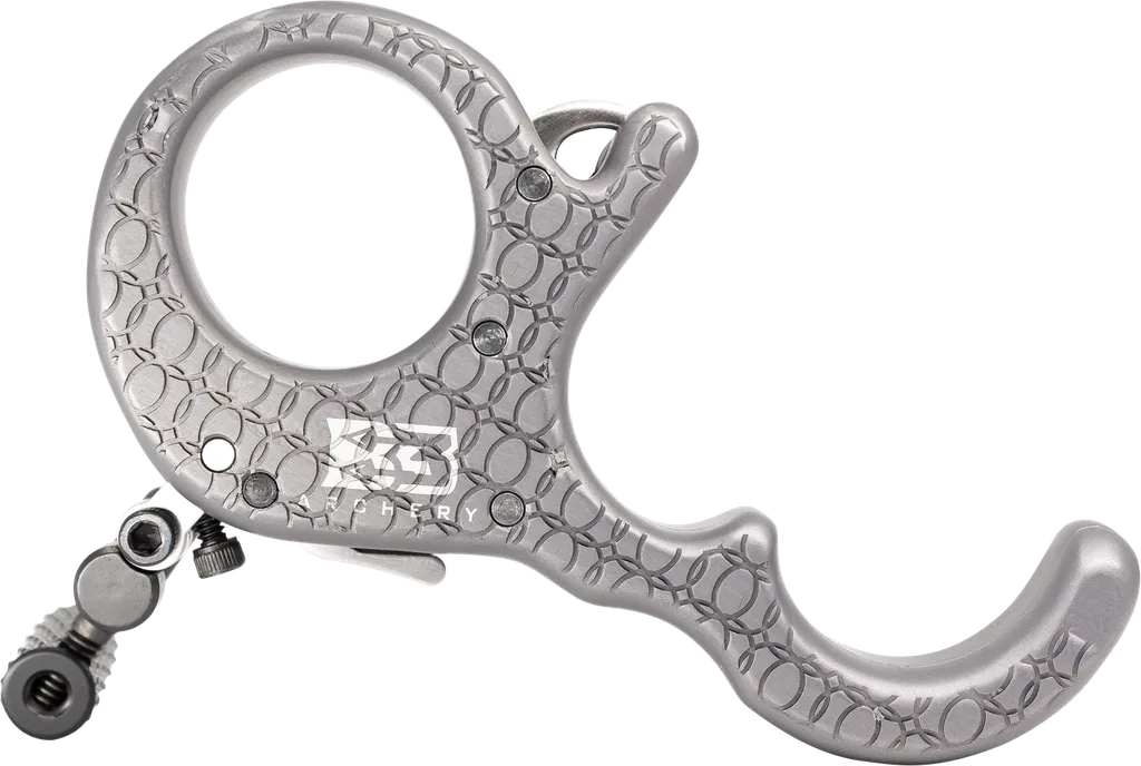 B3 ARCHERY THUMB RELEASE OMEGA ALUMINUM GREY