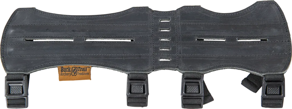 TRADITIONAL ARMGUARD DOUBLE PECAN PREMIUM LEATHER 32CM