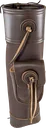 BUCK TRAIL TRADITIONAL BACK QUIVER OUTLANDER 51CM LEATHER WITH CORDURA BROWN AMBIDEXTROUS
