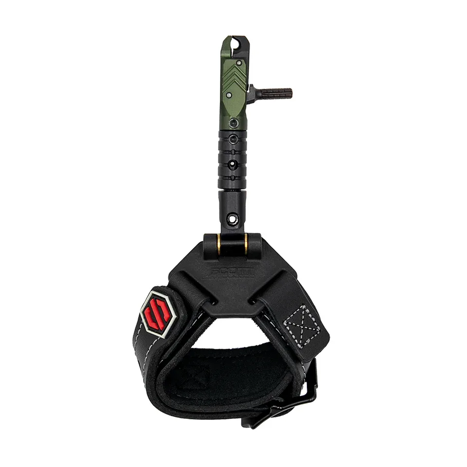 SCOTT LITTLE GOOSE RTS - BLACK BUCKLE STRAP - GREEN INDEX FINGER RELEASE