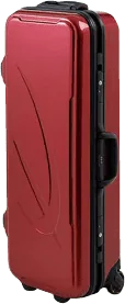 SHIBUYA RECURVE CASES TRANSPORTER 49.0L WITH WHEELS BURGUNDY