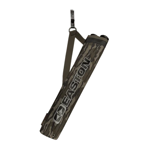 EASTON TARGET QUIVERS FLIPSIDE 2-TUBE QUIVER R/L MOSSY OAK BOTTOMLAND NO BELT INCLUDED