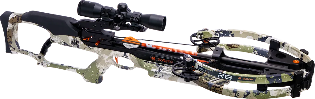 RAVIN COMPOUND CROSSBOW SET R8 XK7 CAMO 420fps