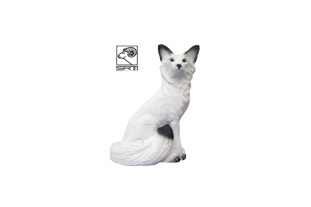 3D TARGET FOX WHITE - GROUP 4 - L55cm H60cm