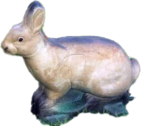 NATUR FOAM 3D TARGET  RABBIT - SITTING 2