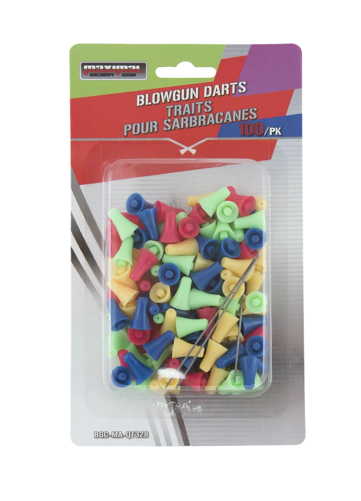 MAXIMAL ACCESSORIES BLOWGUN DARTS 100/PK