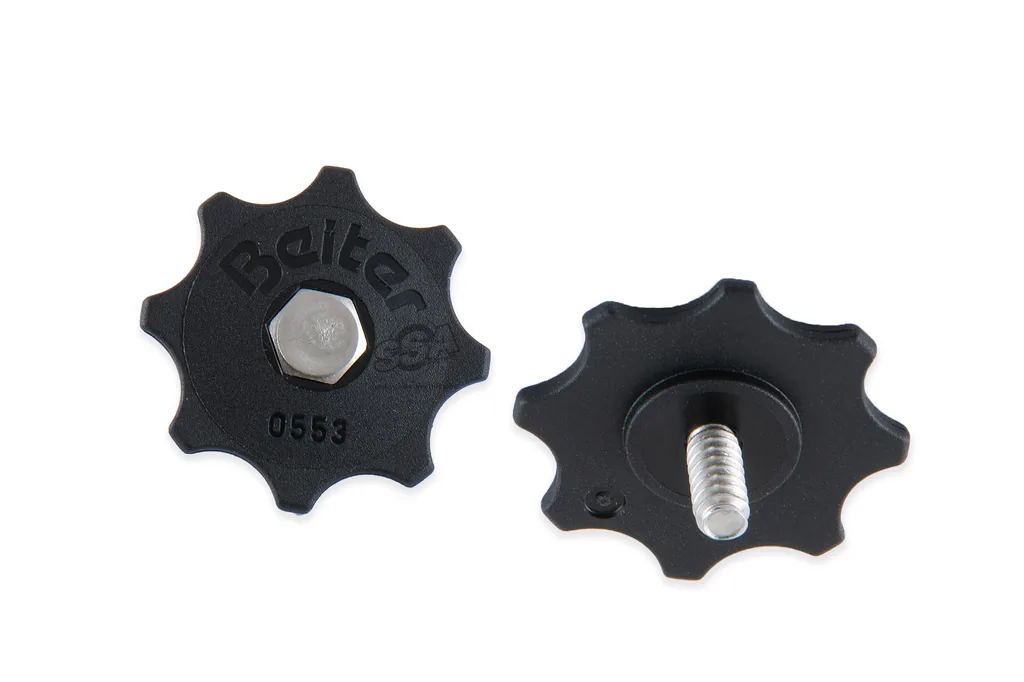 CLICKER PARTS BEITER WHEEL WITH SCREW BLACK