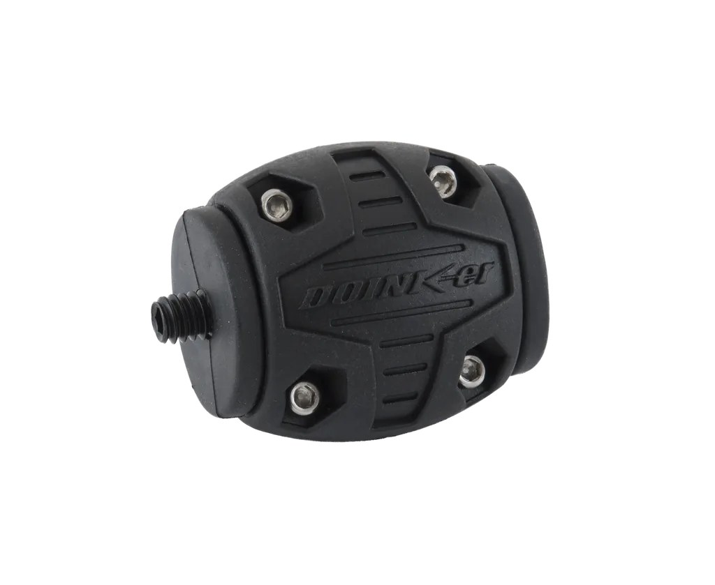 DOINKER 1-3/4" EXO DOINKER DAMPER 1/4" THREAD BLACK STABILIZER DAMPER